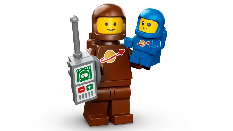 LEGO 71037 Brown Astronaut and Spacebaby
