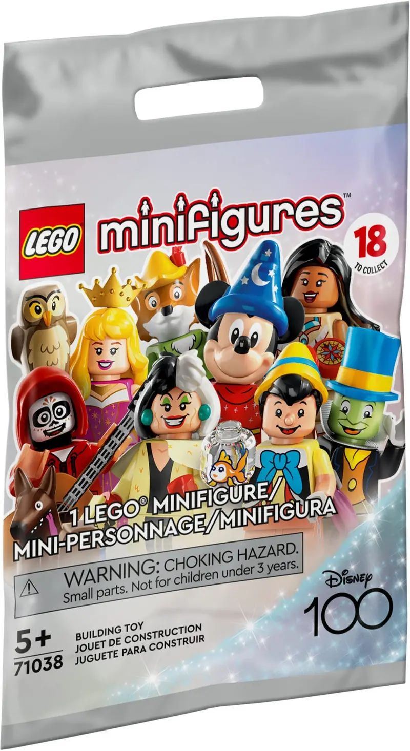 LEGO 71038 Minifigurki Disney 100 seria (losowa torebka)