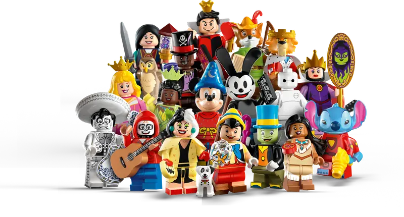 LEGO 71038 Disney 100 Series - Complete - All Sets