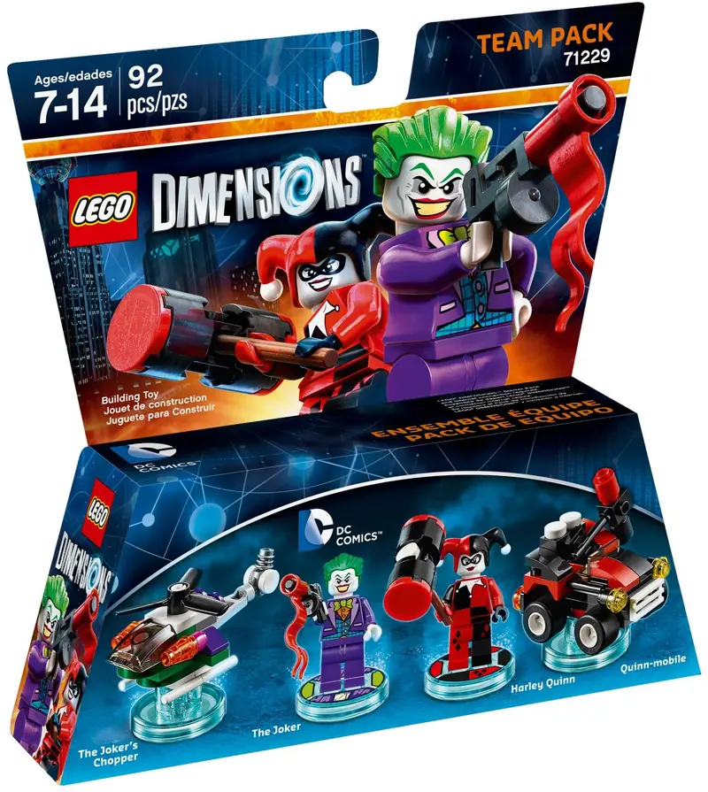 LEGO 71229 DC Comics Team Pack zdjęcie 2