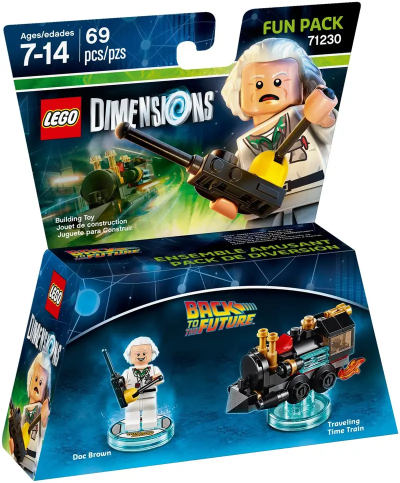 LEGO 71230 Doc Brown Fun Pack zdjęcie 2