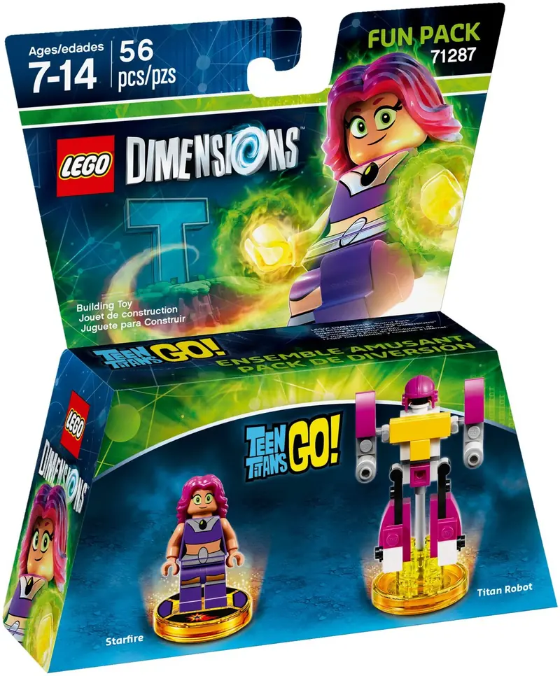 LEGO 71287 Teen Titans Go! Fun Pack zdjęcie 2