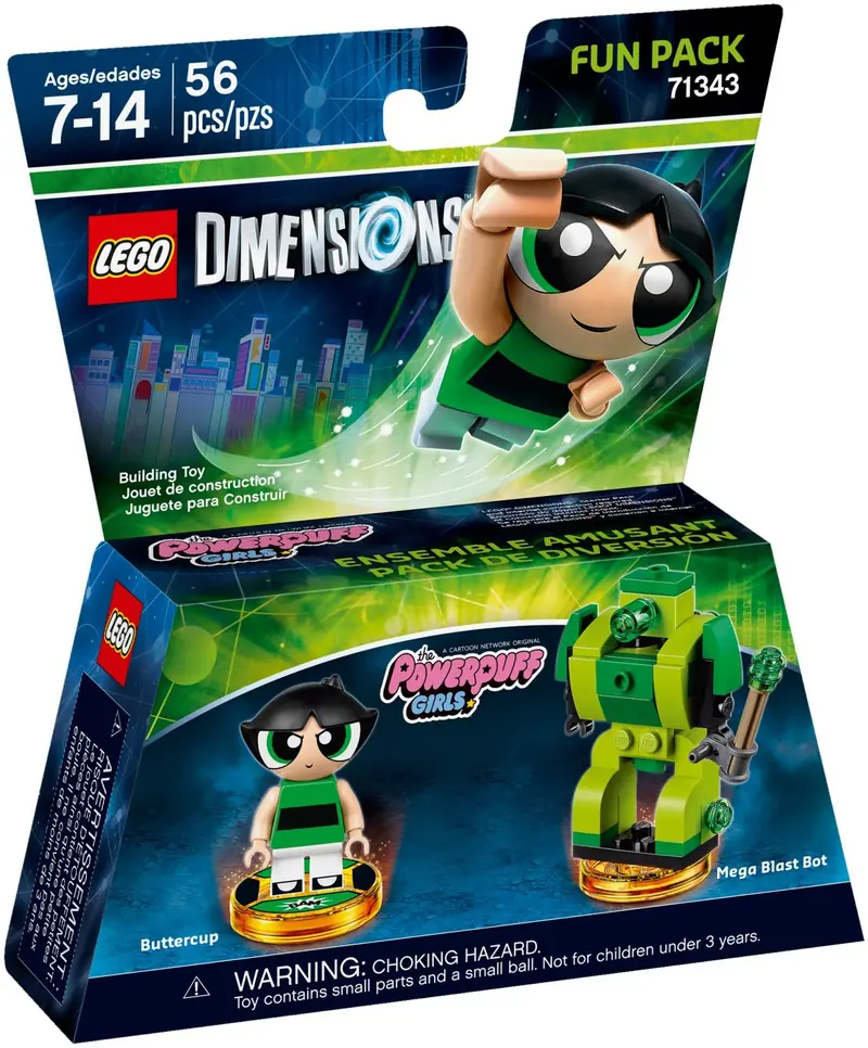 LEGO 71343 The Powerpuff Girls Fun Pack zdjęcie 2