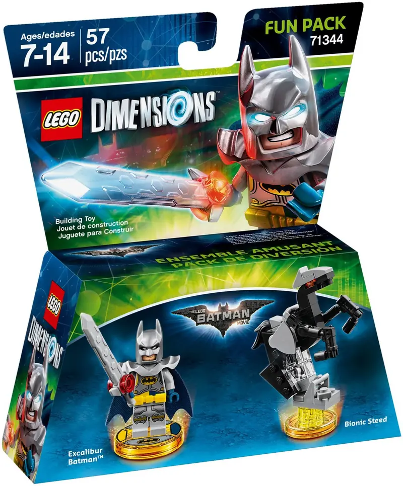 LEGO 71344 Excalibur Batman Fun Pack zdjęcie 2