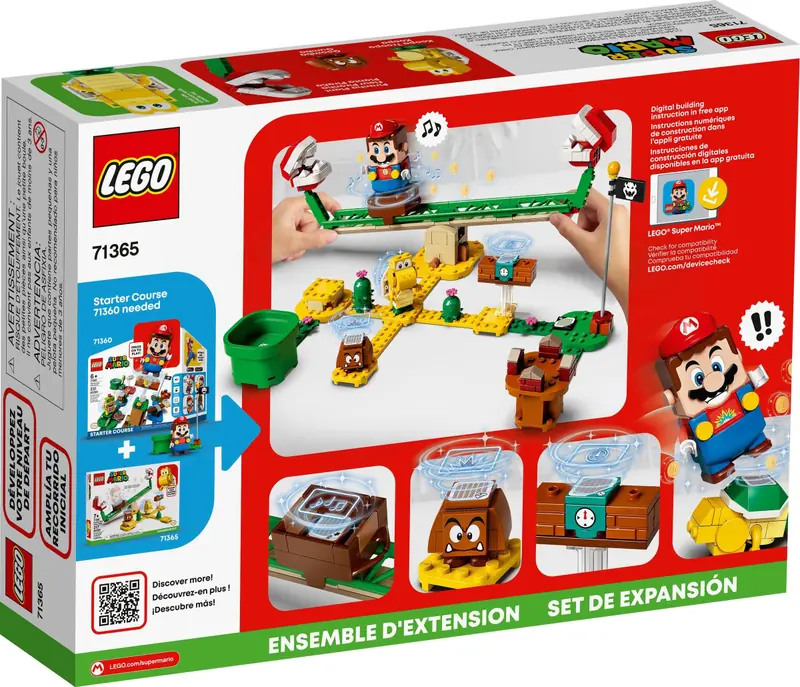 LEGO 71365 Megazjeżdżalnia Kwiatka Piranii - zestaw rozszerzający zdjęcie 2
