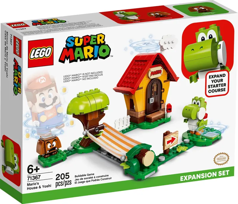 LEGO 71367 Yoshi i dom Mario - zestaw rozszerzający zdjęcie 2