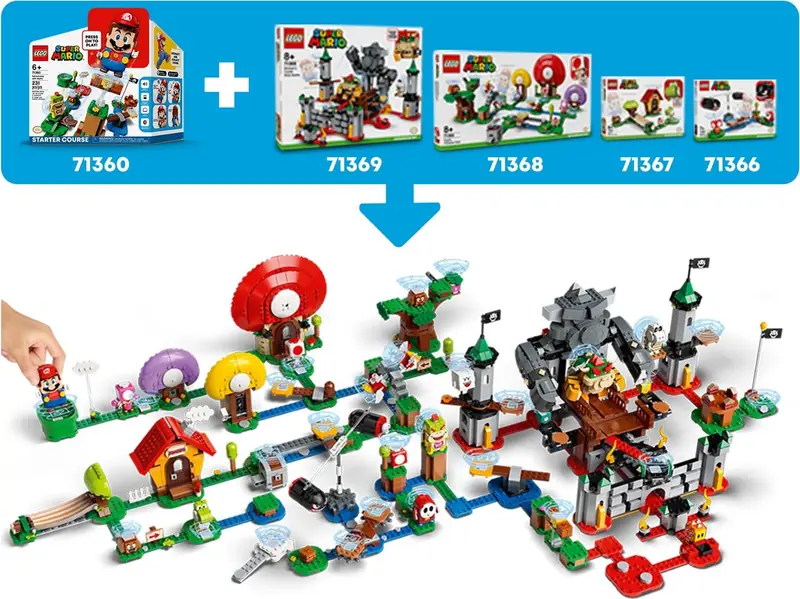 LEGO 71367 Yoshi i dom Mario - zestaw rozszerzający zdjęcie 3