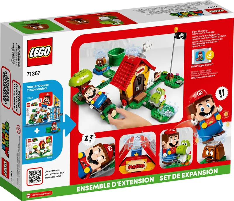 LEGO 71367 Yoshi i dom Mario - zestaw rozszerzający zdjęcie 4