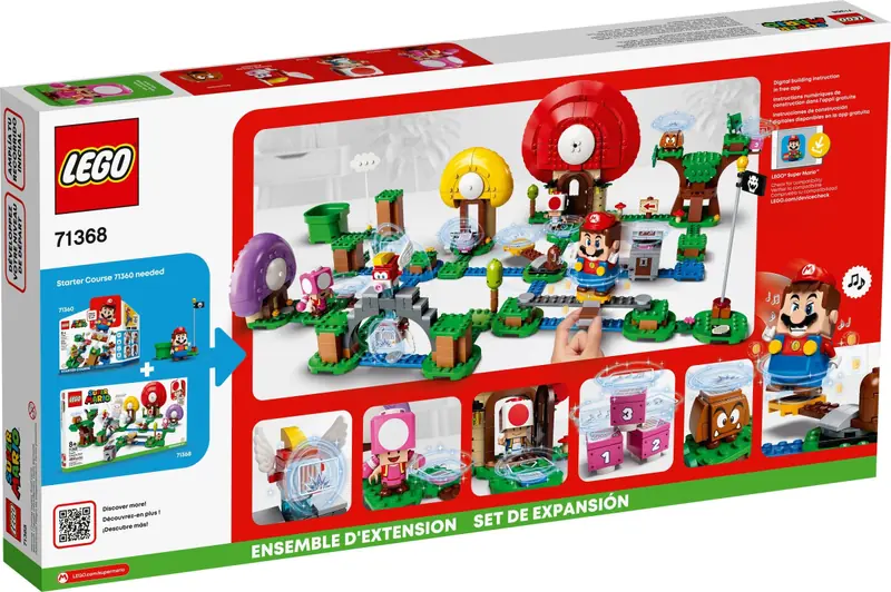 LEGO 71368 Toad szuka skarbu - zestaw rozszerzający zdjęcie 4