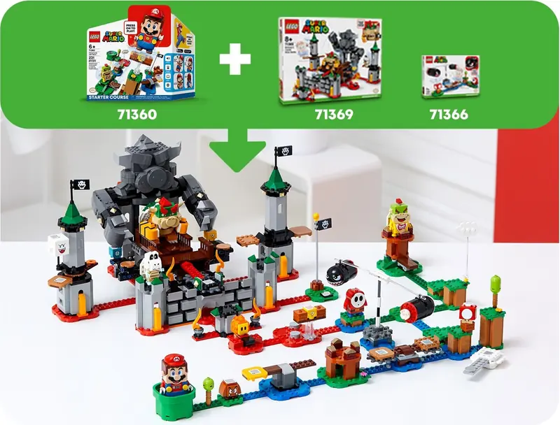 LEGO 71369 Walka w zamku Bowsera - zestaw rozszerzający zdjęcie 3