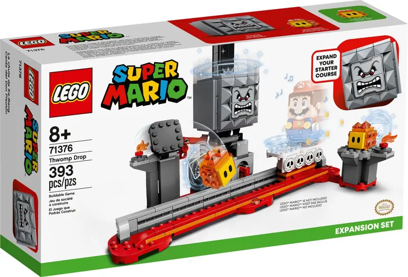 LEGO 71376 Spadający Thwomp - zestaw rozszerzający zdjęcie 2
