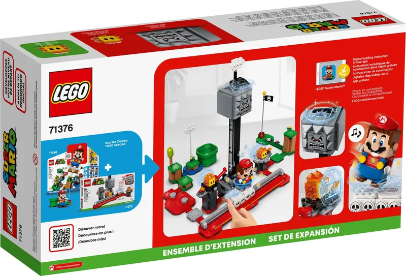 LEGO 71376 Spadający Thwomp - zestaw rozszerzający zdjęcie 4