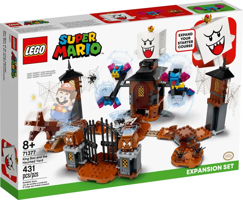 LEGO 71377 King Boo i nawiedzone podwórze - zestaw rozszerzający zdjęcie 2