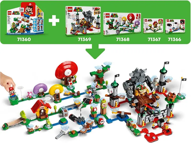 LEGO 71377 King Boo i nawiedzone podwórze - zestaw rozszerzający zdjęcie 3