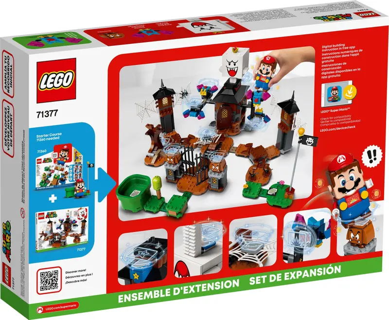 LEGO 71377 King Boo i nawiedzone podwórze - zestaw rozszerzający zdjęcie 4