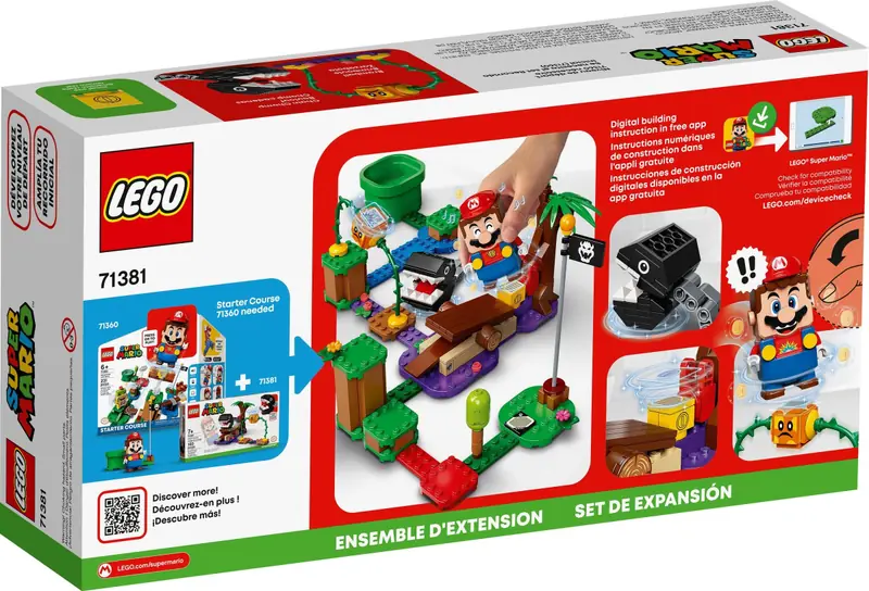 LEGO 71381 Spotkanie z Chain Chompem w dżungli - zestaw dodatkowy zdjęcie 2
