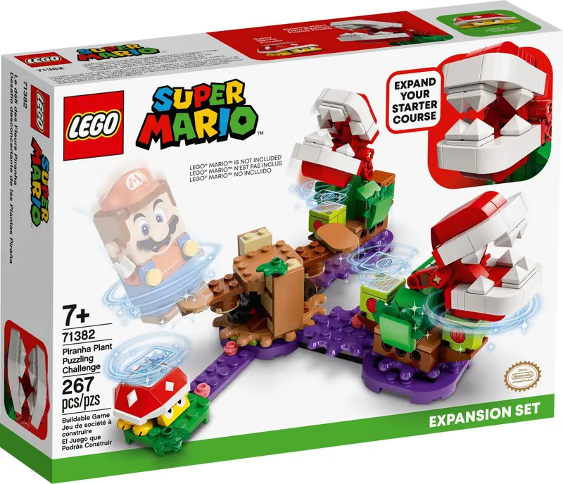 LEGO 71382 Zawikłane zadanie Piranha Plant - zestaw rozszerzający zdjęcie 2