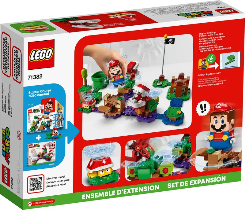 LEGO 71382 Zawikłane zadanie Piranha Plant - zestaw rozszerzający zdjęcie 8