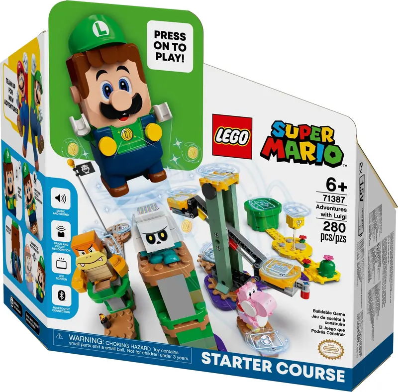 LEGO 71387 Przygody z Luigim - zestaw startowy zdjęcie 2