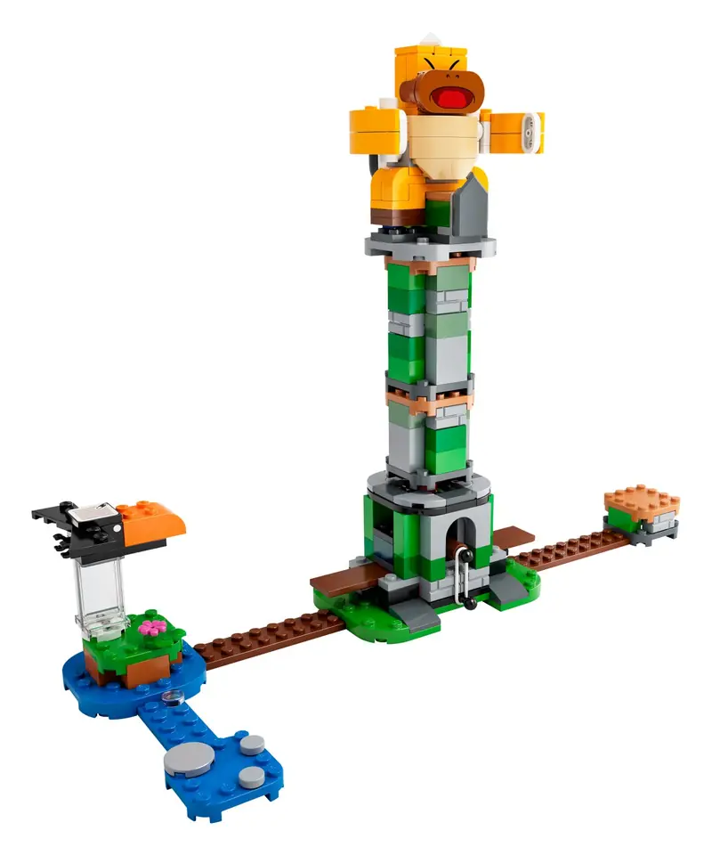 LEGO 71388 Boss Sumo Bro i przewracana wieża — zestaw dodatkowy