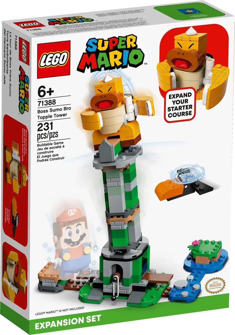 LEGO 71388 Boss Sumo Bro i przewracana wieża - zes. dodatkowy zdjęcie 6