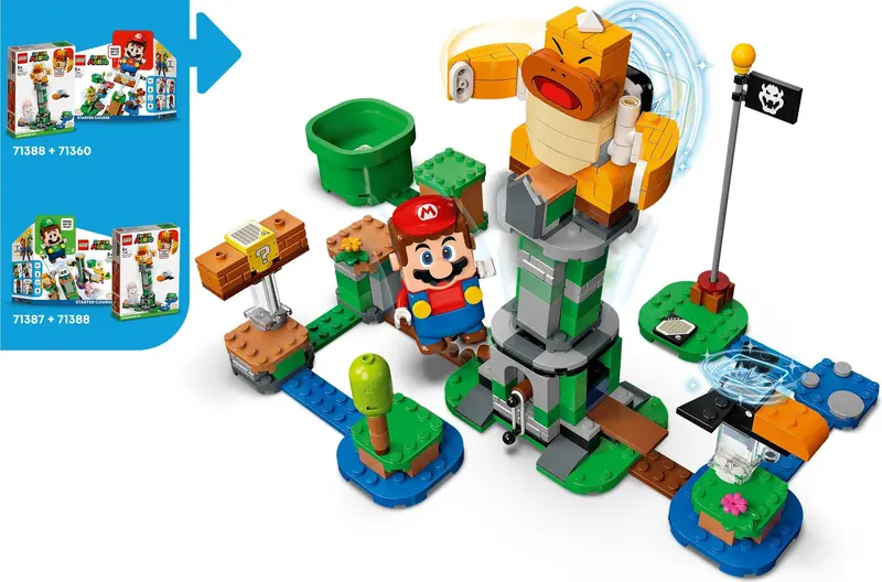 LEGO 71388 Boss Sumo Bro i przewracana wieża - zes. dodatkowy zdjęcie 8