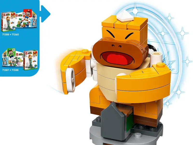 LEGO 71388 Boss Sumo Bro i przewracana wieża - zes. dodatkowy zdjęcie 9