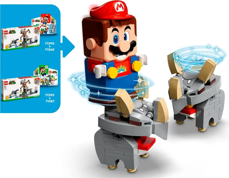 LEGO 71390 Walka z Reznorami - zestaw dodatkowy zdjęcie 6