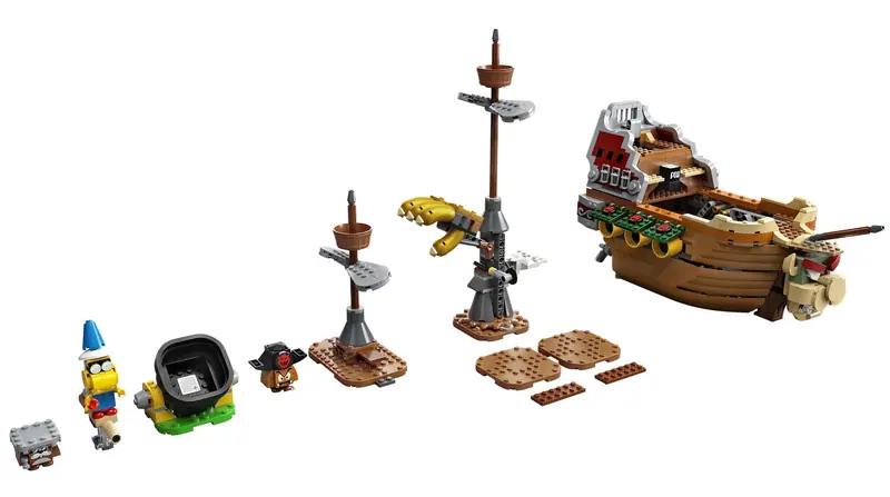 LEGO 71391 Sterowiec Bowsera — zestaw dodatkowy