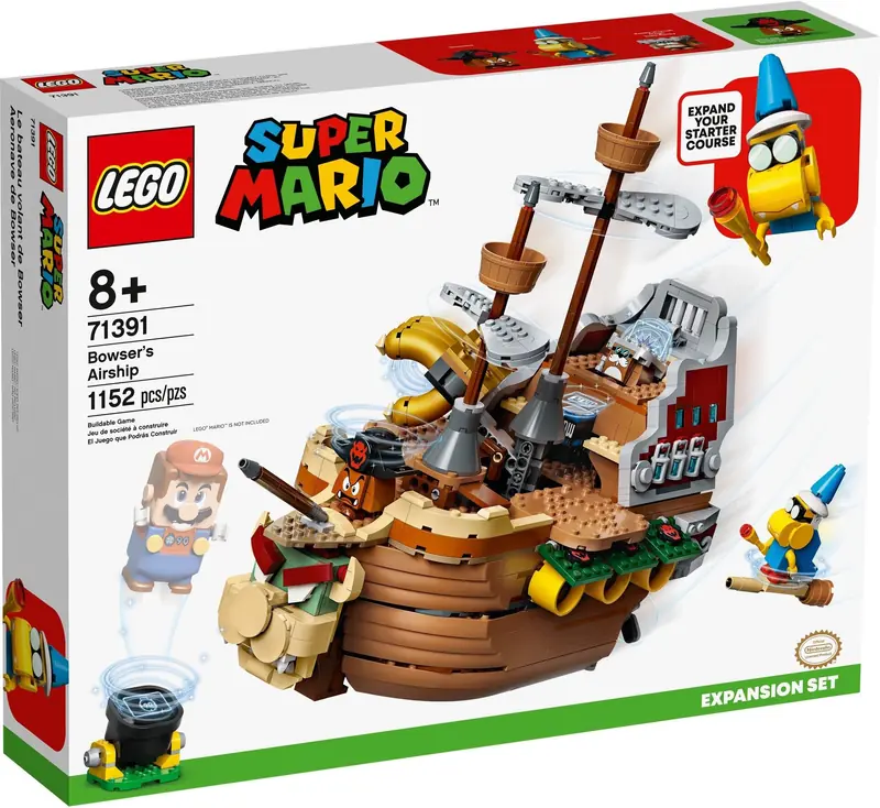LEGO 71391 Sterowiec Bowsera - zestaw dodatkowy zdjęcie 8