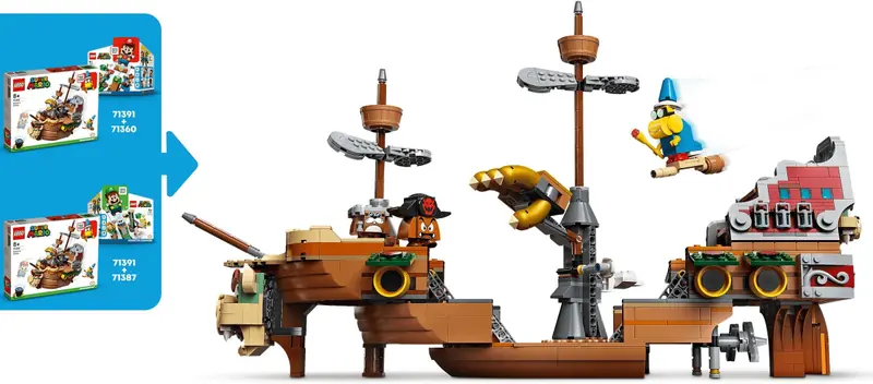LEGO 71391 Sterowiec Bowsera - zestaw dodatkowy zdjęcie 7