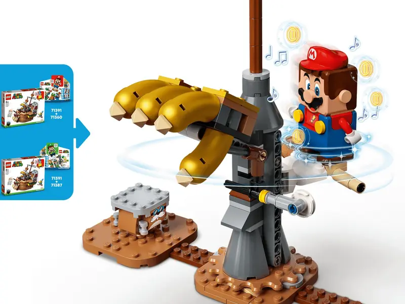 LEGO 71391 Sterowiec Bowsera - zestaw dodatkowy zdjęcie 14