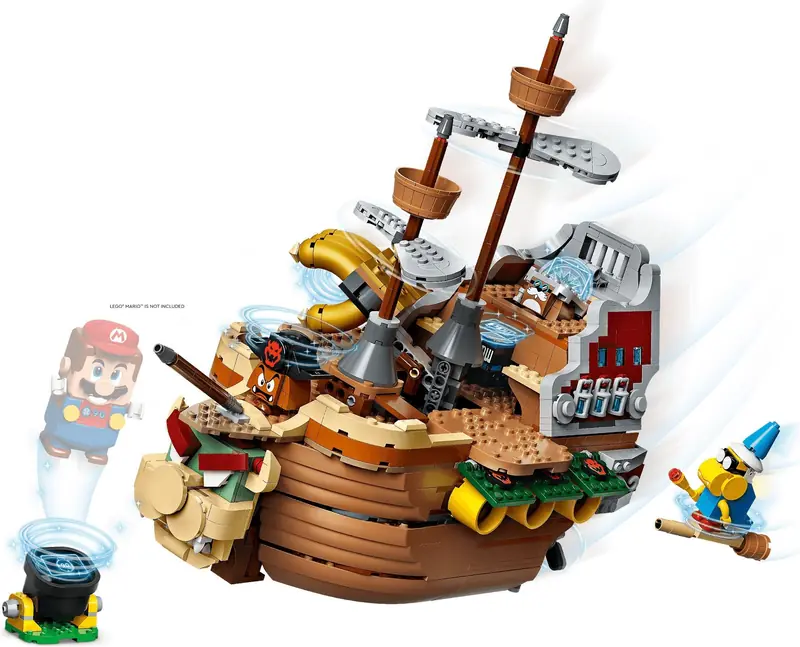 LEGO 71391 Sterowiec Bowsera - zestaw dodatkowy zdjęcie 9