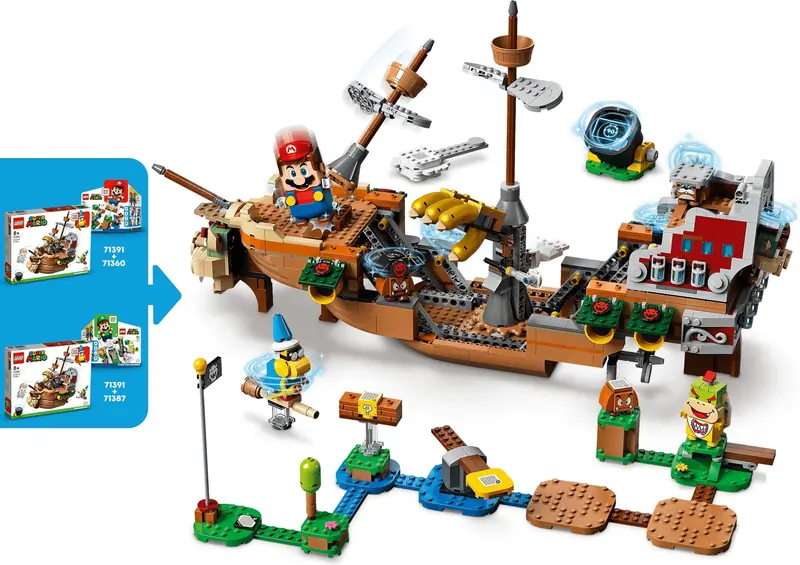 LEGO 71391 Sterowiec Bowsera - zestaw dodatkowy zdjęcie 5