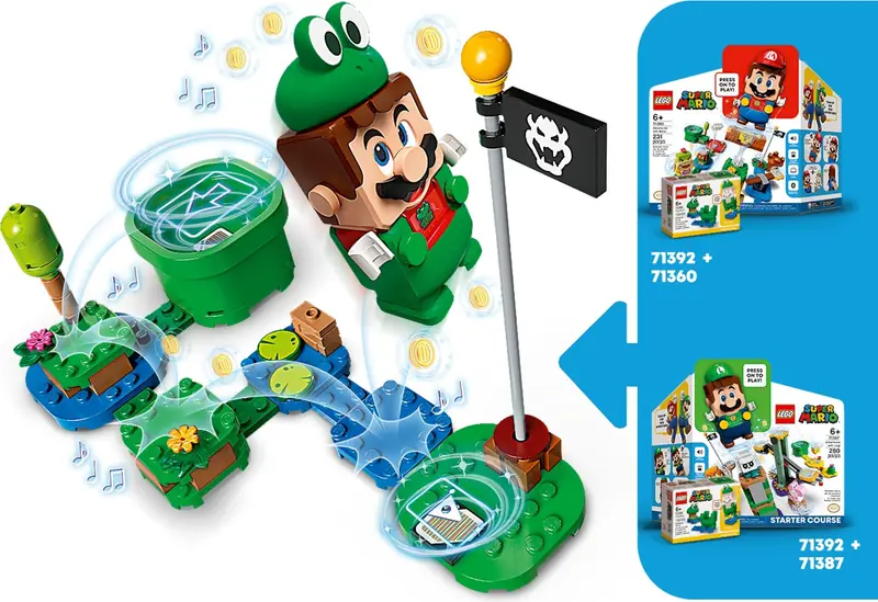 LEGO 71392 Mario żaba - ulepszenie zdjęcie 6