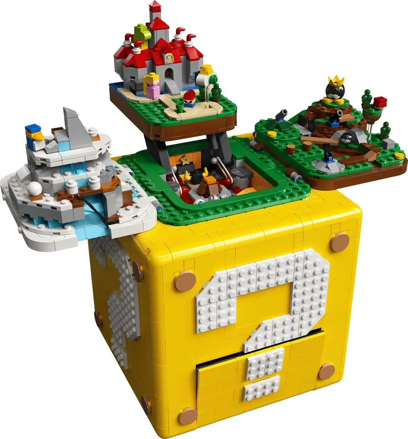 LEGO 71395 Blok z pytajnikiem Super Mario 64 zdjęcie 7