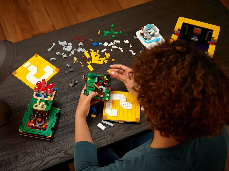 LEGO 71395 Blok z pytajnikiem Super Mario 64 zdjęcie 17