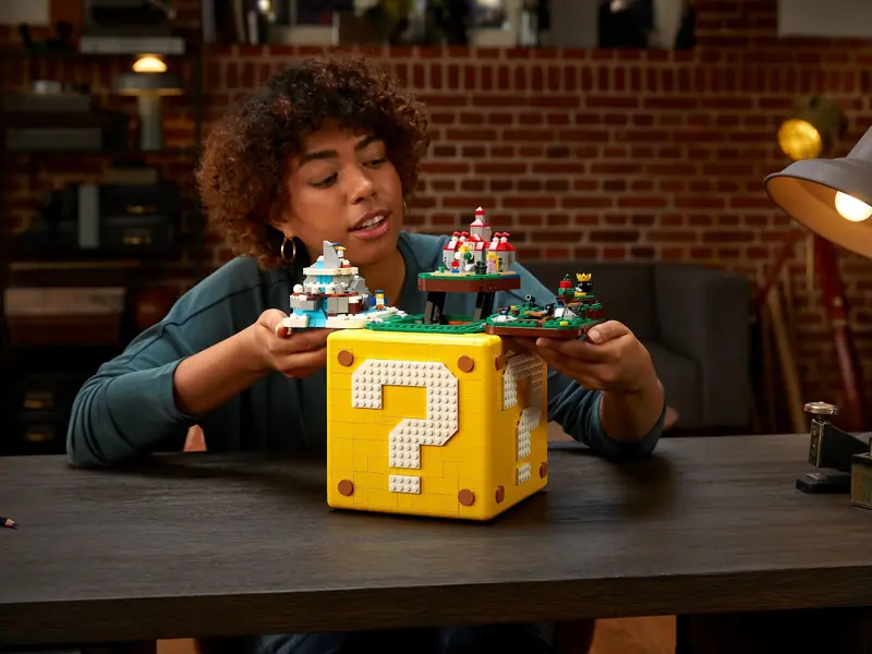 LEGO 71395 Blok z pytajnikiem Super Mario 64 zdjęcie 23