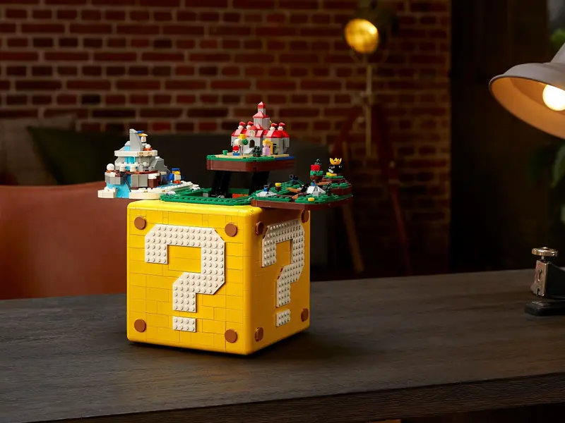 LEGO 71395 Blok z pytajnikiem Super Mario 64 zdjęcie 27