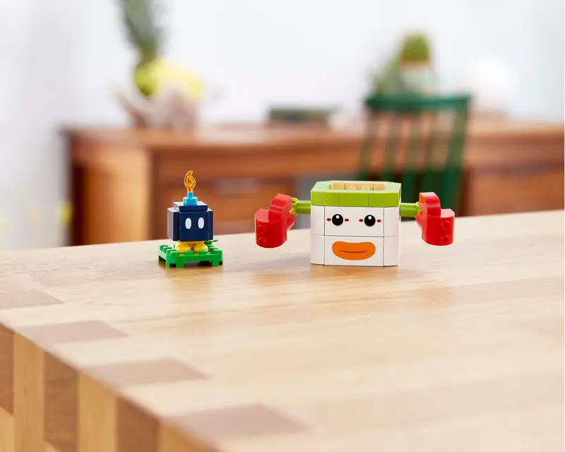 LEGO 71396 Zestaw rozszerzający Samochód klauna Bowsera Jr. zdjęcie 15