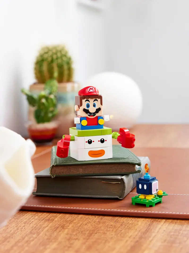 LEGO 71396 Zestaw rozszerzający Samochód klauna Bowsera Jr. zdjęcie 4