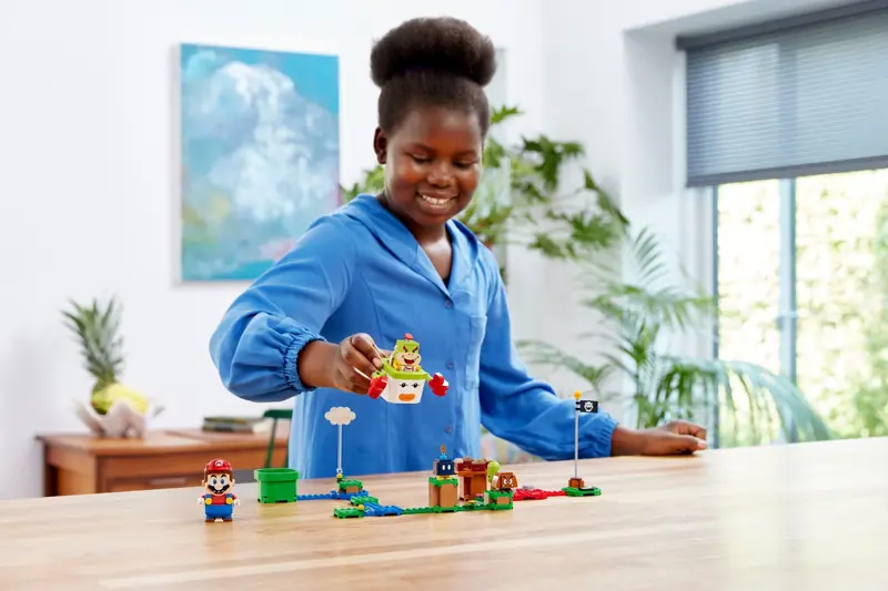 LEGO 71396 Zestaw rozszerzający Samochód klauna Bowsera Jr. zdjęcie 6