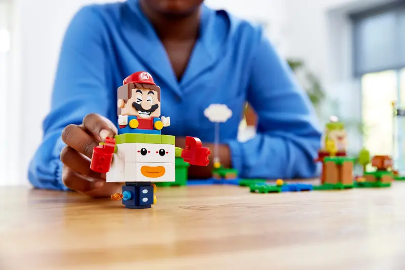 LEGO 71396 Zestaw rozszerzający Samochód klauna Bowsera Jr. zdjęcie 7