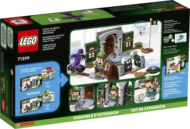 LEGO 71399 Zestaw rozszerzający Wejście do rezydencji Luigiego zdjęcie 2