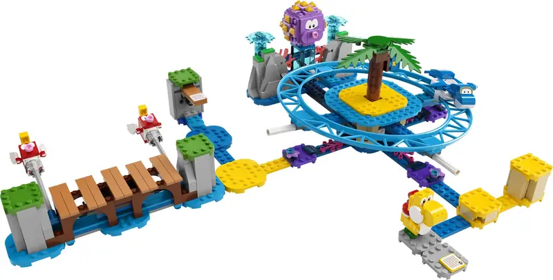 LEGO 71400 Zestaw rozszerzający Duży jeżowiec i zabawa na plaży