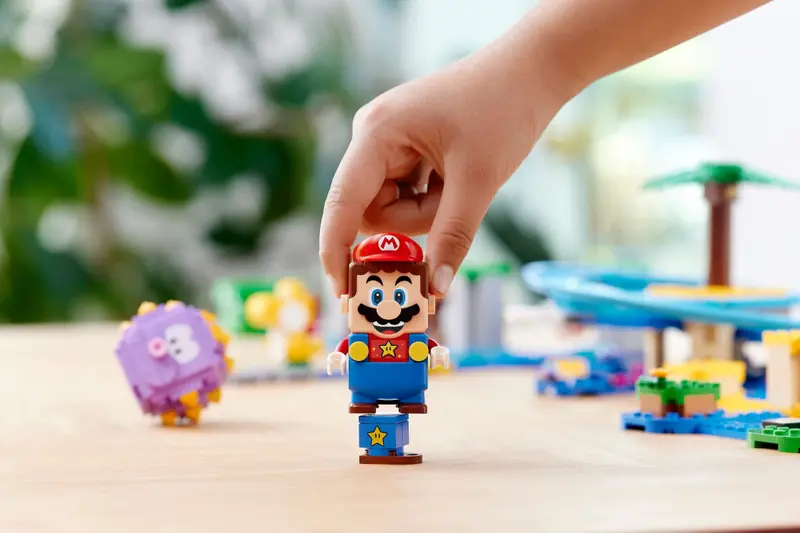 LEGO 71400 Zestaw rozszerzający Duży jeżowiec i zabawa na plaży zdjęcie 7