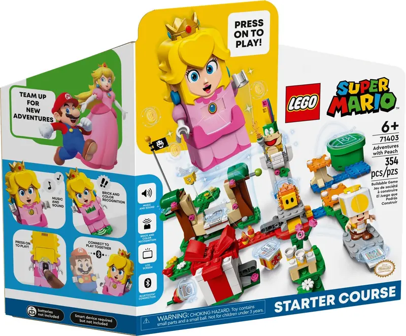 LEGO 71403 Przygody z Peach - zestaw startowy zdjęcie 2