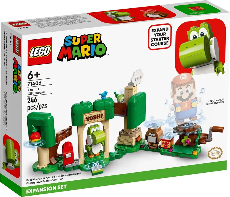 LEGO 71406 Dom prezentów Yoshiego - zestaw rozszerzający zdjęcie 2