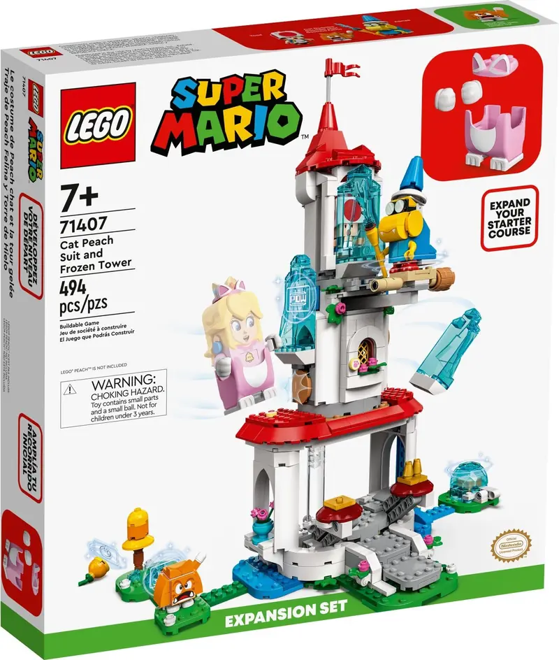 LEGO 71407 Cat Peach i lodowa wieża - zestaw rozszerzający zdjęcie 2
