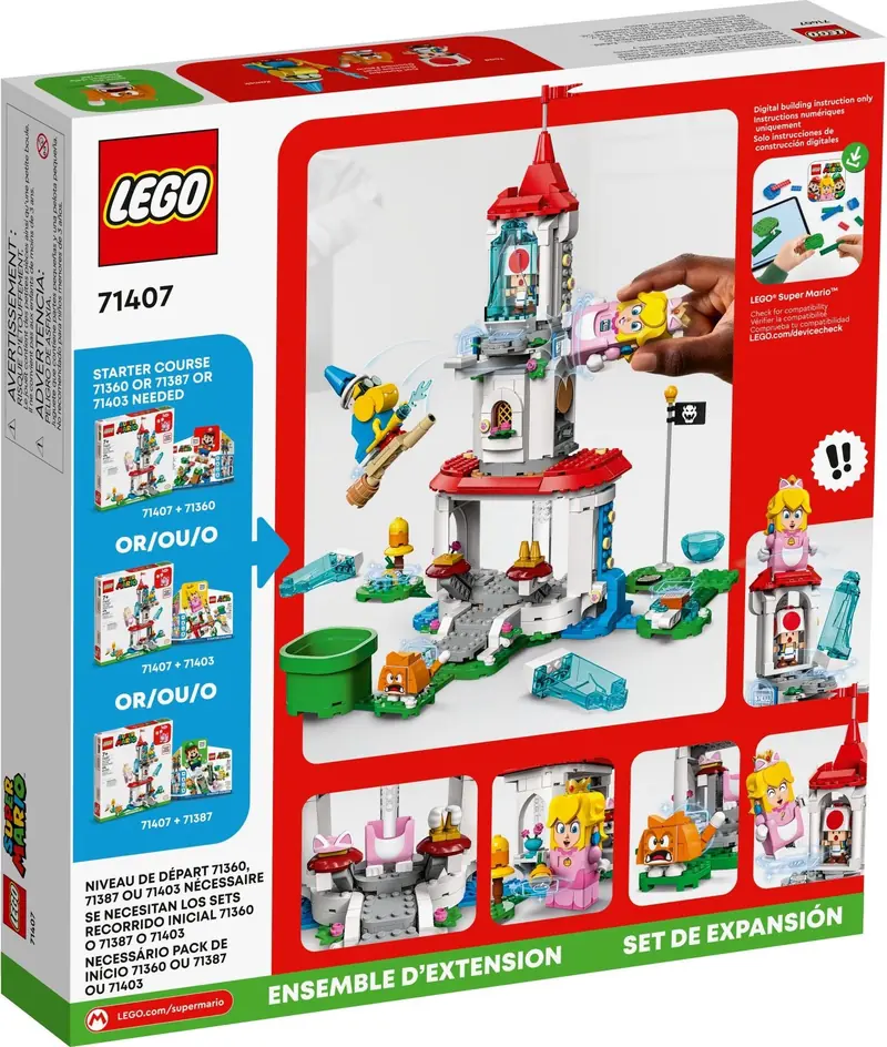 LEGO 71407 Cat Peach i lodowa wieża - zestaw rozszerzający zdjęcie 4